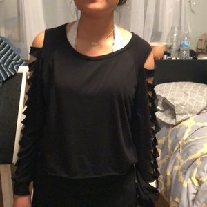 Black long sleeve shirt